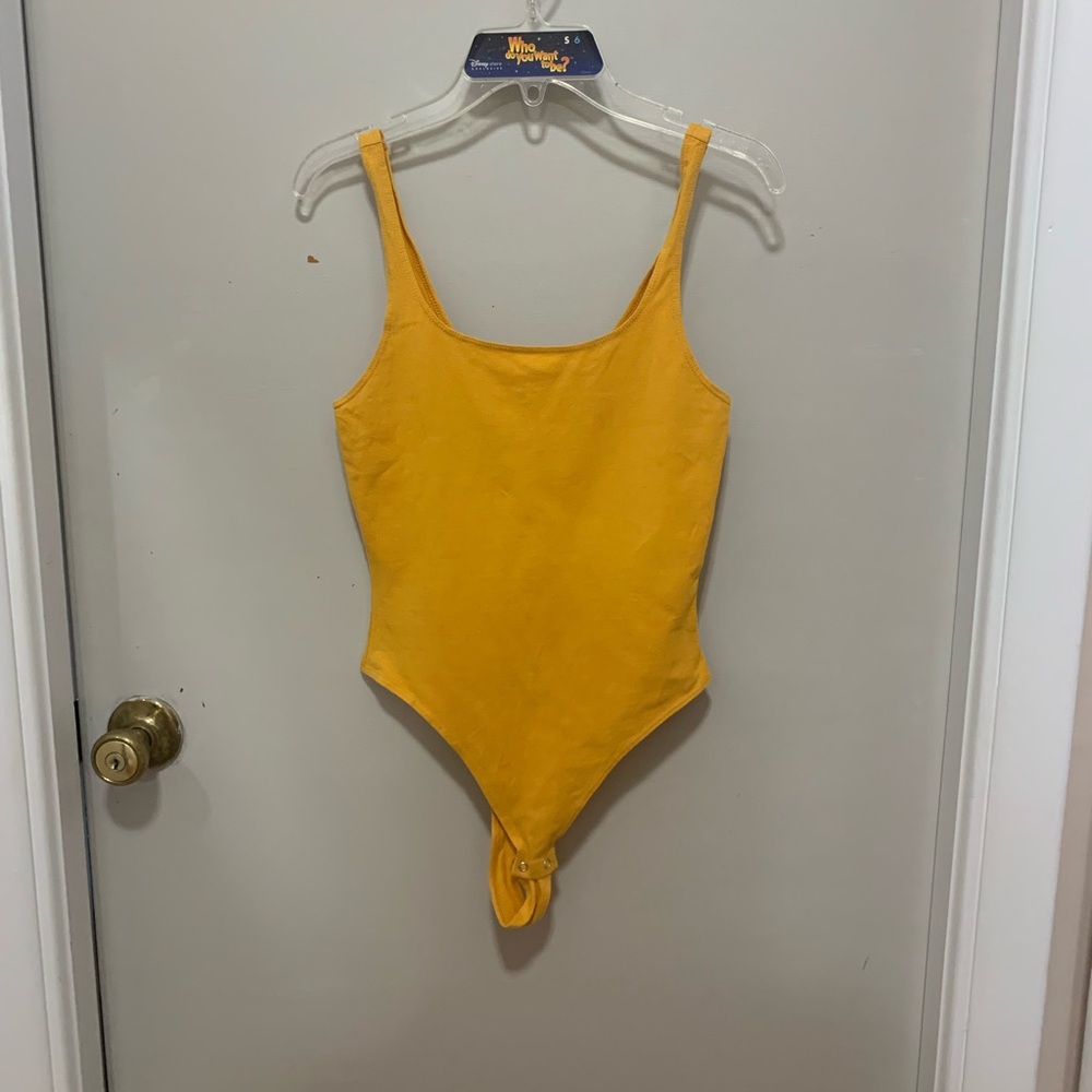 Garage Mustard Yellow Bodysuit